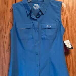 Silver Bait Sleeveless Woman's Performance top